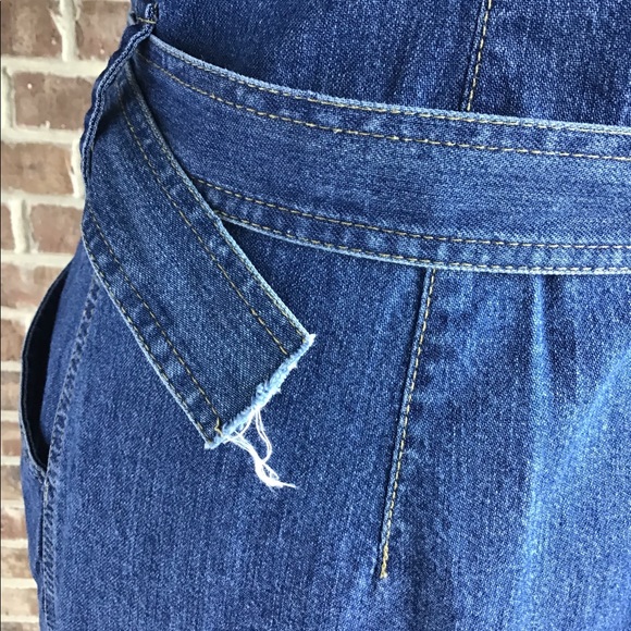 Liz Claiborne Sleeveless Denim Dress - Picture 8 of 8